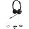 Casque intra-auriculaire Jabra Evolve 20 MS, USB, oreillettes en mousse, stéréo