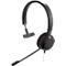 Casque intra-auriculaire Jabra Evolve 20 UC, USB, oreillettes en mousse, mono