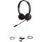 Casque intra-auriculaire Jabra Evolve 20 UC, USB, oreillettes en mousse, stéréo