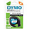 Cassette de ruban pour titreuses Letra Tag DYMO®, plastique, 12 mm, blanc