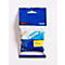 Cassette de ruban pour titreuses M K 631 Brother, 12 mm, jaune/noir