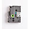 Cassette de ruban pour titreuses TZe-131 Brother, 12 mm de largeur, incolore/noir