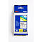 Cassette de ruban pour titreuses TZe-131 Brother, 12 mm de largeur, incolore/noir