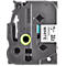 Cassette de ruban pour titreuses TZe-261 Brother, 36 mm, blanc/noir