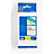 Cassette de ruban pour titreuses TZe-261 Brother, 36 mm, blanc/noir