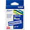 Cassette de ruban pour titreuses TZe-521 Brother, 9 mm de largeur, bleu/noir