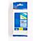 Cassette de ruban pour titreuses TZe-561 Brother, 36 mm, bleu/noir