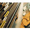 Cassette de ruban pour titreuses TZe-631 Brother, 12 mm de largeur, jaune/noir
