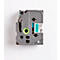 Cassette de ruban pour titreuses TZe-751 Brother, 24 mm, vert/noir