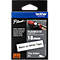 Cassette de ruban pour titreuses TZe-FX241 Brother, 18 mm de largeur, blanc/noir