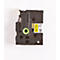 Cassette de ruban pour titreuses TZe-FX651 Brother, 24 mm, jaune/noir