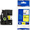 Cassette de ruban pour titreuses TZe-FX661 Brother, 36 mm, jaune/noir