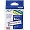 Cassette de ruban pour titreuses TZe-N201 Brother, 3,5 mm de large, blanc/noir