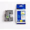 Cassette de ruban pour titreuses TZe-S131 Brother, 12 mm de largeur, incolore/noir