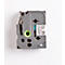 Cassette de ruban pour titreuses TZe-S151 Brother, incolore/noir