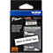 Cassette de ruban pour titreuses TZe-S221 Brother, 9 mm de largeur, blanc/noir