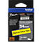 Cassette de ruban pour titreuses TZe-S651 Brother, jaune/noir