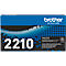 Cassette de toner TN-2210 Brother, noir