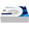 CD-/DVD papieren hoesjes, zelfklevende lip, zichtvenster, wit, 100 stuks