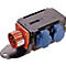CEE-Adapter MIXO SAAR 1xCEE-Stecker 400V,16 A,5-polig IP44 AS-SCHWABE