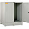 CEMO 400 depot voor gevaarlijke stoffen, staal, opvangcapaciteit 400 l, afsluitbaar, B 1500 x D 1500 x H 1895 mm, voor 4 x 200 l/9 x 60 l