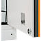 Cemo armoire de sécurité type 90 PROline 12/20, portes à fermeture automatique, L 1200 x P 600 x H 1950 mm, 33 litres, gris/orange
