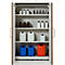 Cemo armoire de sécurité type 90 PROline 12/20, portes à fermeture automatique, L 1200 x P 600 x H 1950 mm, 66 litres, gris/orange