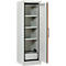 Cemo armoire de sécurité type 90 PROline 6/20, portes à fermeture automatique, charnières à droite, L 600 x P 600 x H 1950 mm, 33 litres, gris/orange