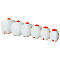 CEMO PE-drinkvaatje, hard polyethyleen (HD-PE), voedselveilig, uitloop met kraantje DN 15, B 420 x D 630 x H 670 mm, 100 l