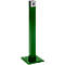 Cendrier colonne SG 105E, carré, vert mousse