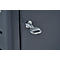 Cendrier/poubelle combinés pour intérieur et extérieur, L 330 x P 280 x H 880 mm