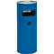Cendrier poubelle H 100, bleu gentiane