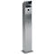 Cendrier poubelle pour l'extérieur, inox