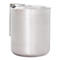 Cendrier rond mural - L 102 x P 123 x H 125 mm - arceau avec 4 alveoles - inox