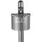 Cendrier semi-circulaire sans toit, anthracite