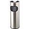 Cendrier sur pied, acier inoxydable, ø 230 x H 610 mm