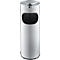 Cendrier sur pied, acier inoxydable, ø 230 x H 610 mm