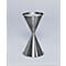 Cendrier sur pied - acier inoxydable - Ø 400 x H 700 mm - 15 L - inox