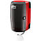 Centerfeed dispenser TORK® Mini, zwart/rood