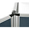 Chaînage d'angles 1 x 90°/2 x 135° pour système d'insonorisation 40, pour hauteur de cloison 1600 mm