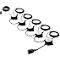 Chaîne de lampes de travail LED Ansmann Light-Cord LC6000AC, 5 unités de 10 W chacune, 6000 lm, 6500 K, prise AC, crochets de suspension/trous de montage, longueur 14 m