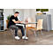 Chaise coque 720, empilable, coque d'assise conique, naturel