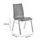 Chaise coque 720, empilable, coque d'assise rectangulaire, gris