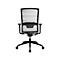 Chaise de bureau Topstar AirWork, avec accoudoirs, mécanisme auto-synchrone, assise multicouche, dossier résille avec soutien lombaire, blanc/noir