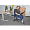 Chaise de bureau Topstar Point 600, mécanisme de contact permanent, sans accoudoirs, siège en auge, bleu