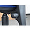 Chaise de bureau Topstar Point 600, mécanisme de contact permanent, sans accoudoirs, siège en auge, bleu