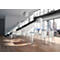 Chaise empilable ILike, patins en plastique inclus, armature chromée, blanc, 4 p.