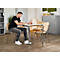 Chaise empilable ISO Wood, empilable jusqu'à 12 pièces, hêtre