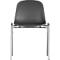 Chaise en forme de coque Beta, empilable, résistante aux désinfectants, hauteur d'assise 460 mm, anthracite