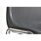 Chaise en forme de coquille Beta, empilable, résistante aux désinfectants, hauteur d'assise 460 mm, gris
